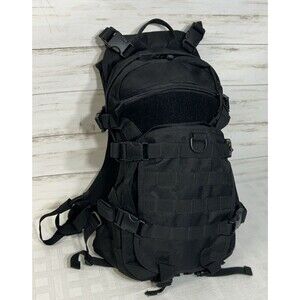 NEW! Protector Plus Tactical Assault Bag Hiking Molle Military Black Backpack